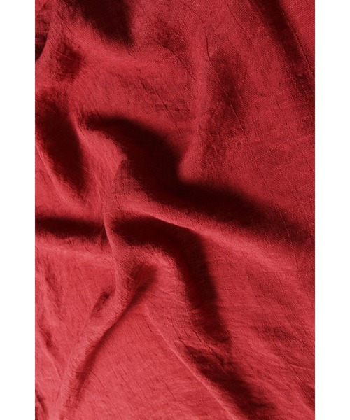 &. NOSTALGIA(アンドドットノスタルジア)の「【ZOZO限定】スラブガーゼスリーブ開きワンピース(ワンピース・レディース・ブラック/オレンジ/ブルー/マスタード/レンガ・FREE/M)」の22枚目の写真