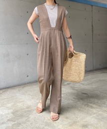 【WEB限定】バックベルトコンビネゾン