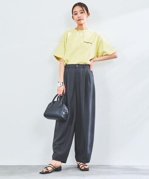 coen（コーエン）の「Market（マーケット）リゾートバルーンパンツ（その他パンツ・レディース・イエロー/ブラック・L/M）」の4枚目の写真