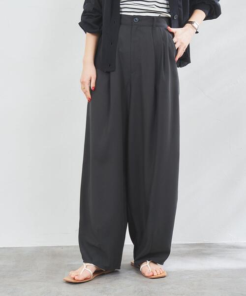 coen（コーエン）の「Market（マーケット）リゾートバルーンパンツ（その他パンツ・レディース・イエロー/ブラック・L/M）」の8枚目の写真