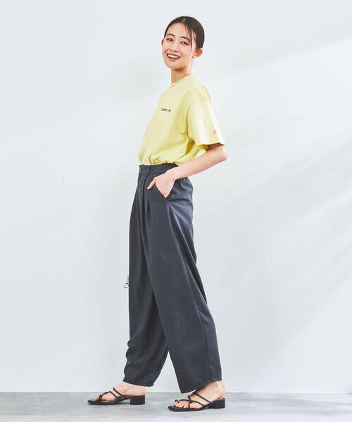 coen（コーエン）の「Market（マーケット）リゾートバルーンパンツ（その他パンツ・レディース・イエロー/ブラック・L/M）」の9枚目の写真