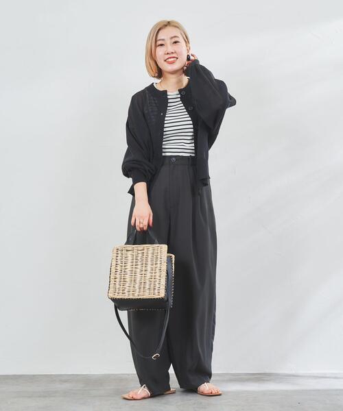 coen（コーエン）の「Market（マーケット）リゾートバルーンパンツ（その他パンツ・レディース・イエロー/ブラック・L/M）」の16枚目の写真