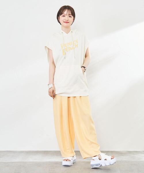 coen（コーエン）の「Market（マーケット）リゾートバルーンパンツ（その他パンツ・レディース・イエロー/ブラック・L/M）」の17枚目の写真