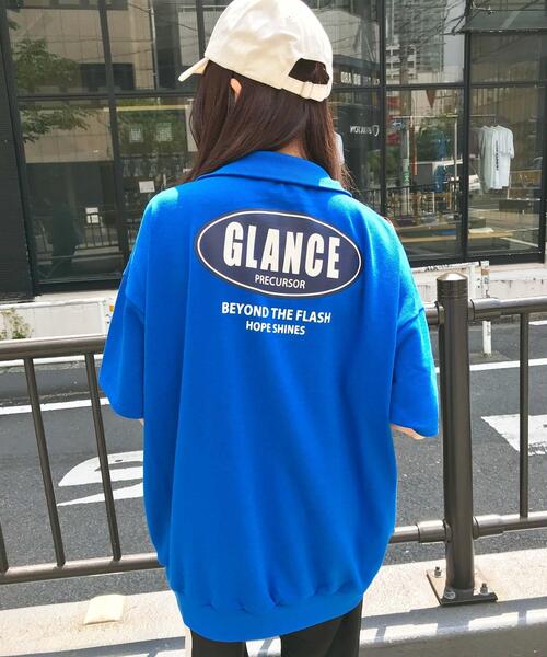 INGNI(イング)の「ハーフZIPサークルロゴミニスウェットトップス(Tシャツ/カットソー・レディース・オフホワイト/イエロー/ブルー/オートミール・M)」の16枚目の写真