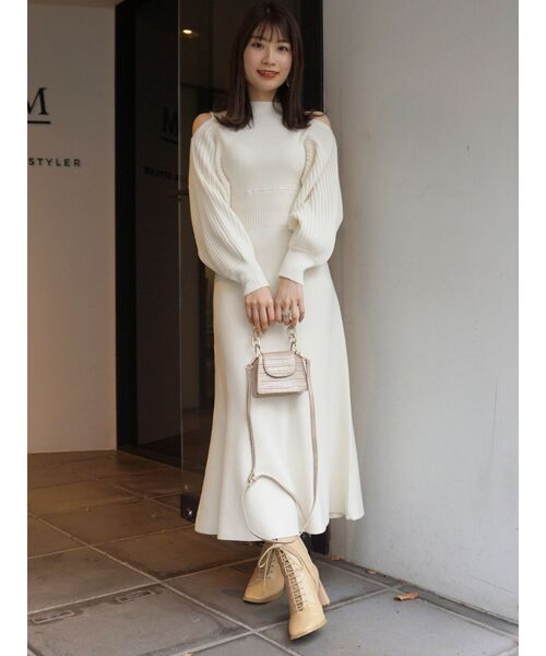 セール ブランド古着 ニットワンピース ワンピース Mercuryduo マーキュリーデュオ のファッション通販 Zozoused