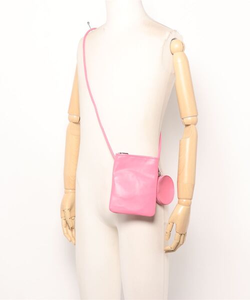 KOBE LETTUCE（コウベレタス）の「サークルポーチ付きショルダーバッグ[B1488]（ショルダーバッグ・レディース・ホワイト/ミント/ピンク/シルバー/ブラック・FREE）」の9枚目の写真