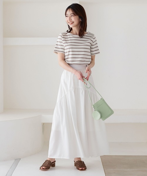 KOBE LETTUCE（コウベレタス）の「サークルポーチ付きショルダーバッグ[B1488]（ショルダーバッグ・レディース・ホワイト/ミント/ピンク/シルバー/ブラック・FREE）」の12枚目の写真