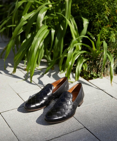 KATHARINE HAMNETT LONDON (キャサリンハムネットロンドン)の「KATHARINE HAMNETT LONDON/キャサリンハムネットロンドン メッシュスリッポン(スリッポン・メンズ・ブラウン/ブラック・25/26/25.5/26.5/24.5/27)」の5枚目の写真