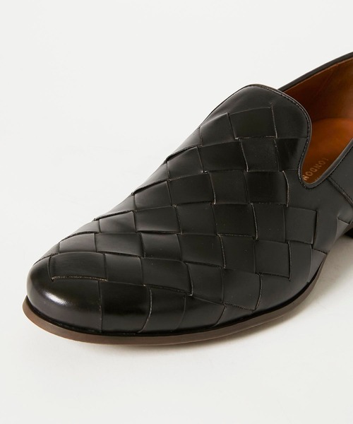 KATHARINE HAMNETT LONDON (キャサリンハムネットロンドン)の「KATHARINE HAMNETT LONDON/キャサリンハムネットロンドン メッシュスリッポン(スリッポン・メンズ・ブラウン/ブラック・25/26/25.5/26.5/24.5/27)」の7枚目の写真