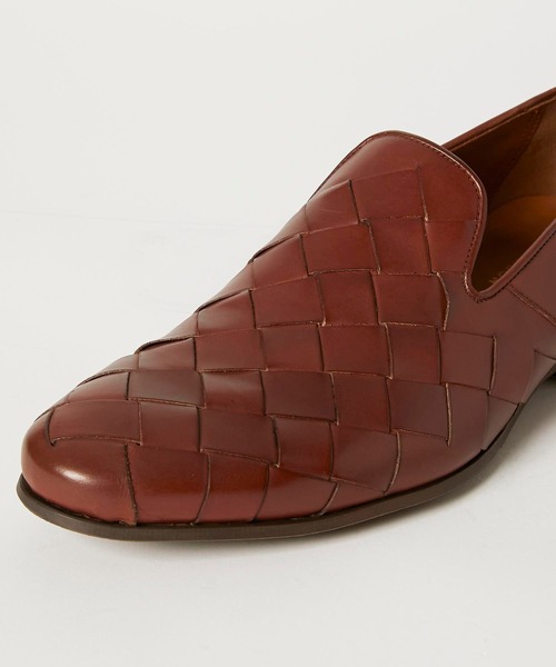 KATHARINE HAMNETT LONDON (キャサリンハムネットロンドン)の「KATHARINE HAMNETT LONDON/キャサリンハムネットロンドン メッシュスリッポン(スリッポン・メンズ・ブラウン/ブラック・25/26/25.5/26.5/24.5/27)」の14枚目の写真