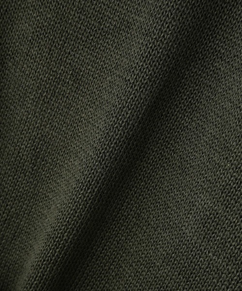 MARGARET HOWELL(マーガレットハウエル)の「COTTON RAMIE CARDIGAN(カーディガン/ボレロ・メンズ・ライトグレー/オリーブドラブ・MEDIUM/LARGE)」の3枚目の写真