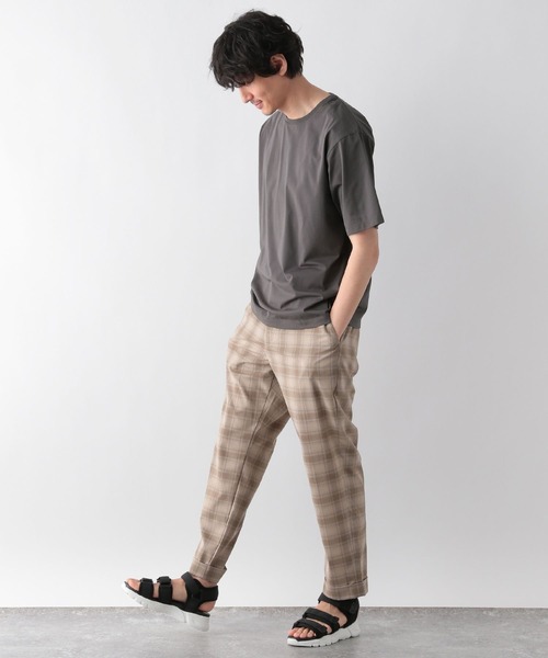 GLOBAL WORK(グローバルワーク)の「快適SmartRichTee/269512(Tシャツ/カットソー・メンズ・ホワイト/チャコールグレー/スカイブルー/ネイビー/イエロー/ピンク系その他/グリーン/ダークブルー・SMALL/MEDIUM/LARGE/X-LARGE)」の16枚目の写真