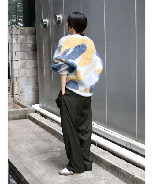 Ungrid（アングリッド）の「スリーブデザインコンビネゾン（つなぎ/オールインワン・レディース・カーキ/ボルドー・SMALL/MEDIUM）」の8枚目の写真