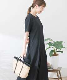 URBAN RESEARCH Sonny Label | ハーフスリーブセミフレアワンピース(ワンピース)