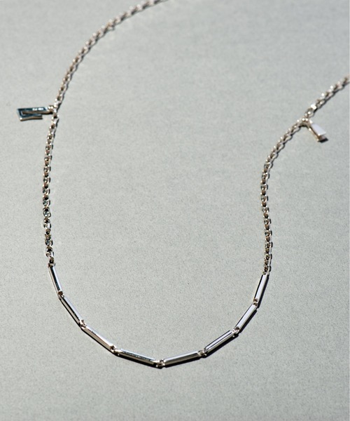 AURORA GRAN(オーロラグラン)の「AURORA GRAN オーロラグラン / Connect "I" 3way Necklace コネクト ”I” 3ウェイ シルバーチェーン ロングネックレス(シルバー925) / 220408(ネックレス・メンズ・シルバー・FREE)」の1枚目の写真