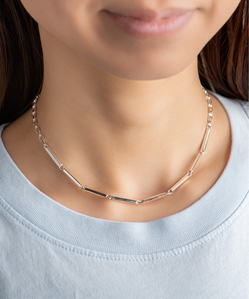 AURORA GRAN(オーロラグラン)の「AURORA GRAN オーロラグラン / Connect "I" 3way Necklace コネクト ”I” 3ウェイ シルバーチェーン ロングネックレス(シルバー925) / 220408(ネックレス・メンズ・シルバー・FREE)」の3枚目の写真