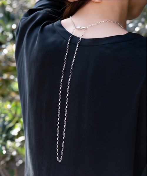 AURORA GRAN(オーロラグラン)の「AURORA GRAN オーロラグラン / Connect "I" 3way Necklace コネクト ”I” 3ウェイ シルバーチェーン ロングネックレス(シルバー925) / 220408(ネックレス・メンズ・シルバー・FREE)」の8枚目の写真