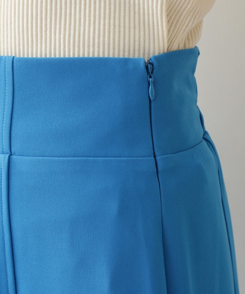 N.（N. Natural Beauty Basic）（エヌエヌナチュラルビューティーベーシック）の「◆サイドスリットナロースカート（スカート・レディース・ブラック/イエロー/オレンジ/ブルー・MEDIUM）」の10枚目の写真