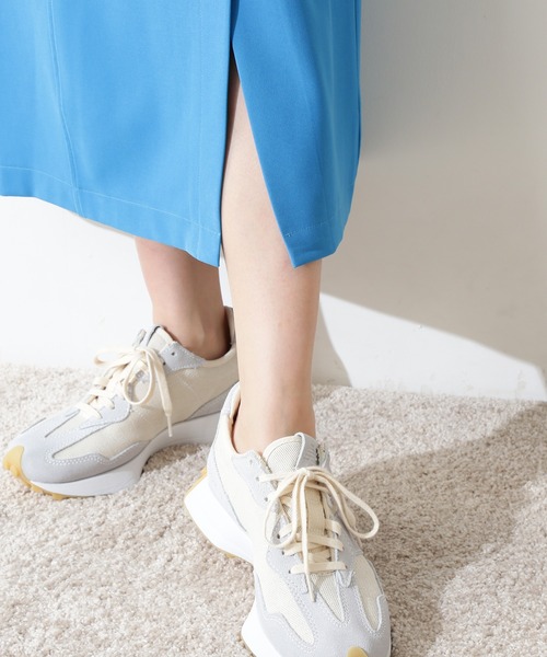 N.（N. Natural Beauty Basic）（エヌエヌナチュラルビューティーベーシック）の「◆サイドスリットナロースカート（スカート・レディース・ブラック/イエロー/オレンジ/ブルー・MEDIUM）」の19枚目の写真