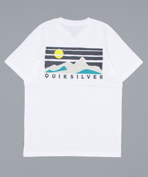 Quiksilver（クイックシルバー）の「HIGH SEAS ST/クイックシルバーバックプリント半袖Tシャツ（Tシャツ/カットソー・メンズ・ホワイト/ブラック/ベージュ/カーキ・SMALL/MEDIUM/LARGE/X-LARGE/XX-LARGE）」の9枚目の写真