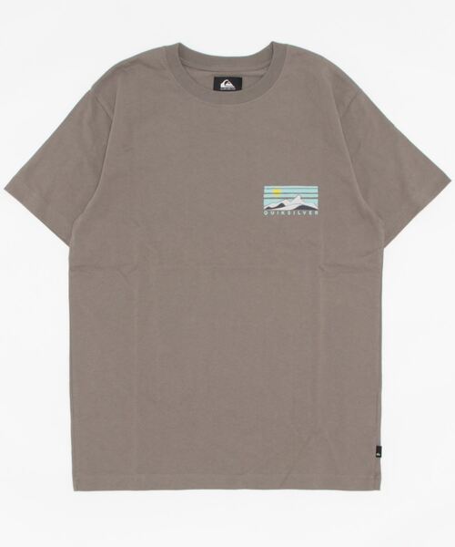 Quiksilver（クイックシルバー）の「HIGH SEAS ST/クイックシルバーバックプリント半袖Tシャツ（Tシャツ/カットソー・メンズ・ホワイト/ブラック/ベージュ/カーキ・SMALL/MEDIUM/LARGE/X-LARGE/XX-LARGE）」の4枚目の写真