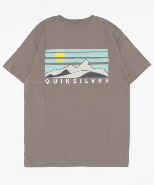 Quiksilver（クイックシルバー）の「HIGH SEAS ST/クイックシルバーバックプリント半袖Tシャツ（Tシャツ/カットソー・メンズ・ホワイト/ブラック/ベージュ/カーキ・SMALL/MEDIUM/LARGE/X-LARGE/XX-LARGE）」の6枚目の写真