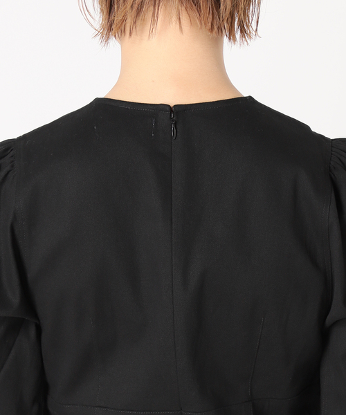 B.C STOCK(ベーセーストック)の「フロントボタンワンピース(ワンピース・レディース・ブラック/カーキ・SMALL/MEDIUM)」の14枚目の写真