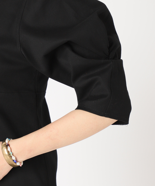 B.C STOCK(ベーセーストック)の「フロントボタンワンピース(ワンピース・レディース・ブラック/カーキ・SMALL/MEDIUM)」の17枚目の写真