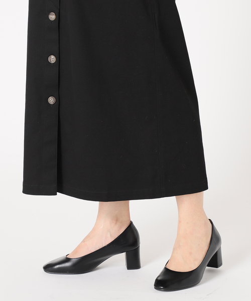 B.C STOCK(ベーセーストック)の「フロントボタンワンピース(ワンピース・レディース・ブラック/カーキ・SMALL/MEDIUM)」の18枚目の写真