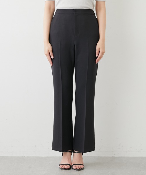 ガリャルダガランテ定番／透けない生地ジャージーフレアパンツ