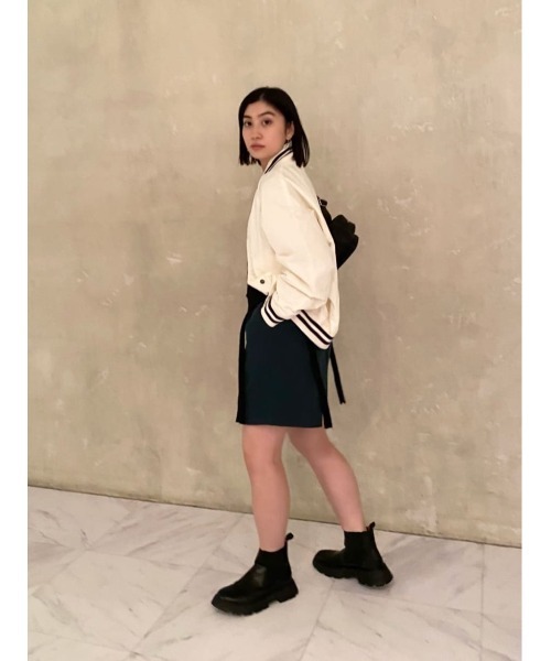 MOUSSY（マウジー）の「HW TUCK CULOTTES（その他パンツ・レディース・ベージュ/ダークグリーン/ブラック・2/1）」の15枚目の写真