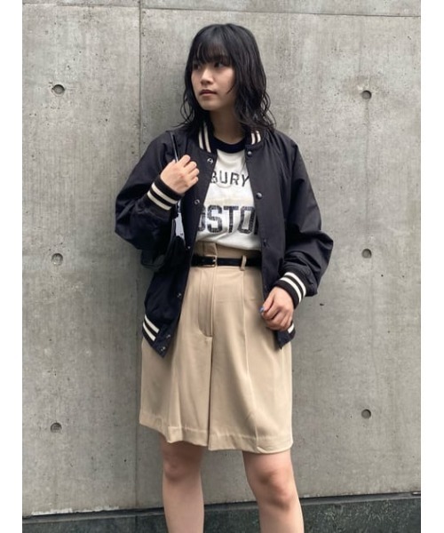 MOUSSY（マウジー）の「HW TUCK CULOTTES（その他パンツ・レディース・ベージュ/ダークグリーン/ブラック・2/1）」の5枚目の写真