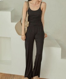 ACYM（アシーム）の「Pad rib cami SETUP（サロペット/オーバーオール・レディース）」