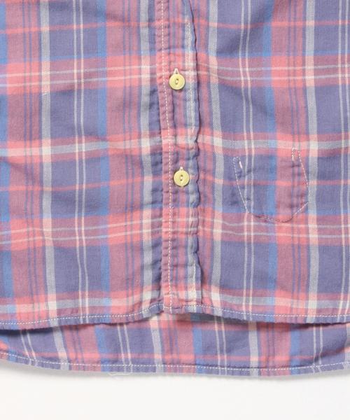 REMI RELIEF（レミレリーフ）の「◎REMI RELIEF×BEAMS PLUS / 別注 チェックシャツ 15SS（シャツ/ブラウス・メンズ・レッド/ブルー・SMALL/MEDIUM/LARGE/X-LARGE）」の14枚目の写真