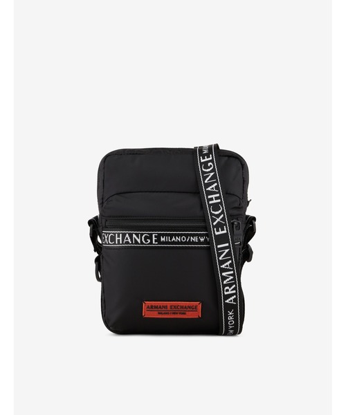ARMANI EXCHANGE(アルマーニエクスチェンジ)の「【A|X アルマーニ エクスチェンジ】AXロゴバンド ショルダーバック(ショルダーバッグ・メンズ・ブラック/ベージュ・FREE)」の9枚目の写真