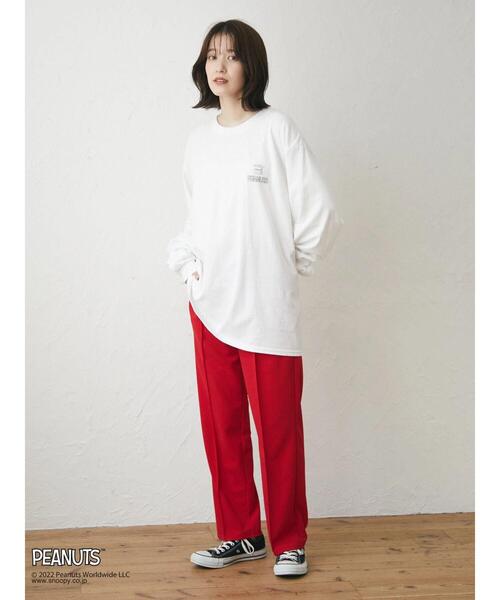 Green　Parks（グリーンパークス）の「■PEANUTS HOUSEロンT（Tシャツ/カットソー・レディース・オフホワイト・FREE）」の20枚目の写真