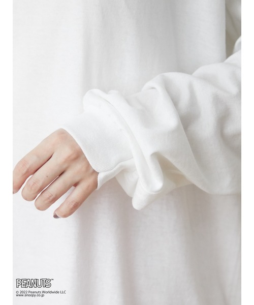 Green　Parks（グリーンパークス）の「■PEANUTS HOUSEロンT（Tシャツ/カットソー・レディース・オフホワイト・FREE）」の16枚目の写真