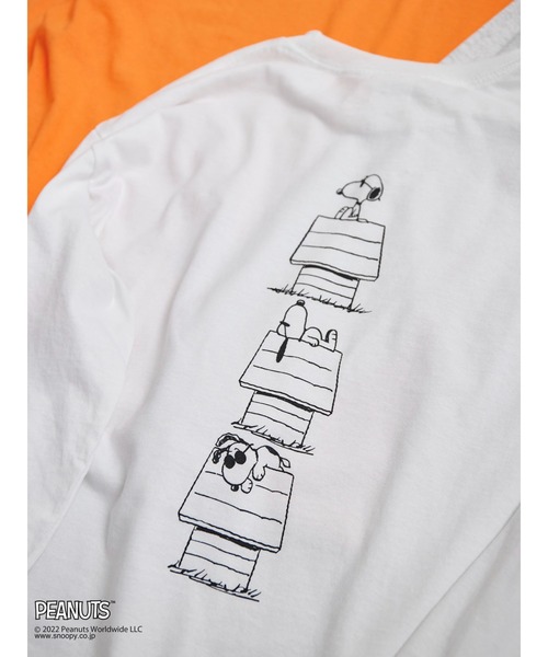 Green　Parks（グリーンパークス）の「■PEANUTS HOUSEロンT（Tシャツ/カットソー・レディース・オフホワイト・FREE）」の18枚目の写真