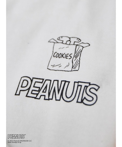 Green　Parks（グリーンパークス）の「■PEANUTS HOUSEロンT（Tシャツ/カットソー・レディース・オフホワイト・FREE）」の3枚目の写真