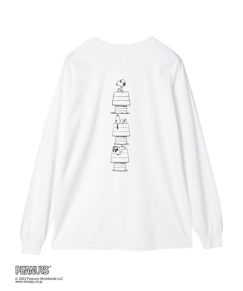 Green　Parks（グリーンパークス）の「■PEANUTS HOUSEロンT（Tシャツ/カットソー・レディース・オフホワイト・FREE）」の9枚目の写真