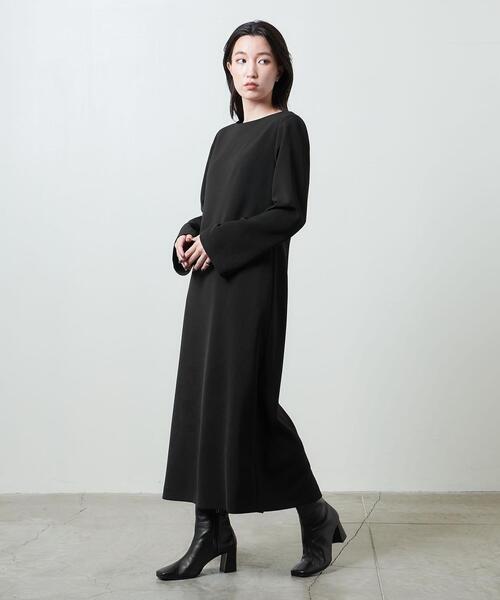 新品未使用・タグ付き ユナイテッドアローズ ワンピース ブラック フレア 36 中古・古着通販】UNITED ARROWS (ユナイテッドアローズ