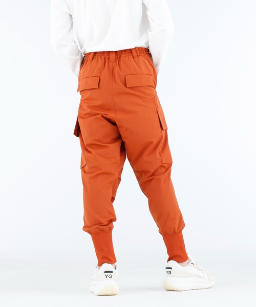 Y-3 オレンジ パンツ ジッパーポケット付き Y-3（ワイスリー）の「M CL BONDED RIP UTLTYPANTS（その他パンツ