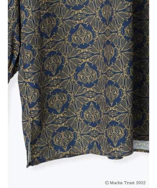 Te chichi（テチチ）の「【ミュシャコラボ】プリントギャザーブラウス（シャツ/ブラウス・レディース・ベージュ/ネイビー・ﾌﾘ-）」の19枚目の写真