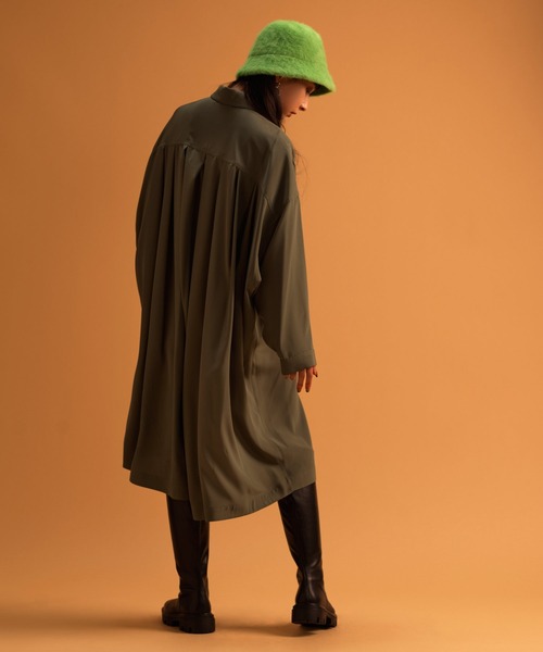 ear PAPILLONNER（イアパピヨネ）の「【SUM1 STYLE（スミスタイル）】ファーバケットハット（ハット・レディース・グリーン/ピンク・FREE）」の12枚目の写真