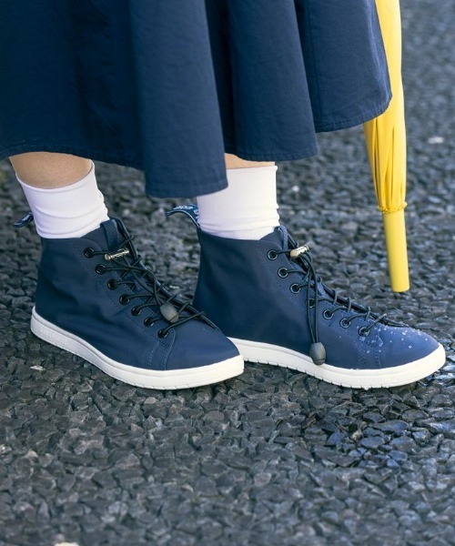 le coq sportif(ルコックスポルティフ)の「LA アルマ MID II T+R / 防水設計 コンパクト メンズ レディース ユニセックス シューズ スニーカー 靴 スポーツウェア(スニーカー・メンズ・ネイビー・23.0cm/24.0cm/25.0cm/26.0cm/27.0cm/28.0cm)」の7枚目の写真