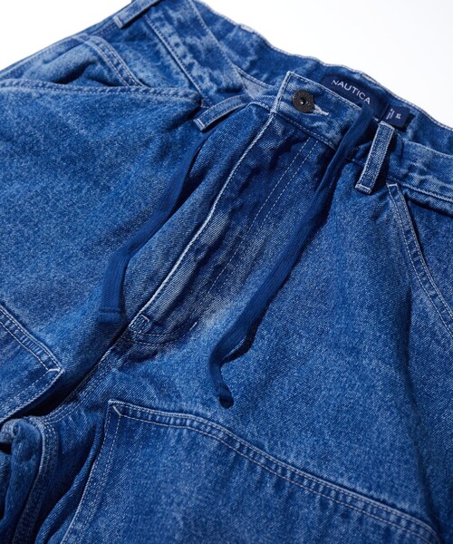 パンツ NAUTICA Double Knee Denim Painter Pants NAUTICA JAPAN Crushed Double Knee Denim Pants – unexpected store
