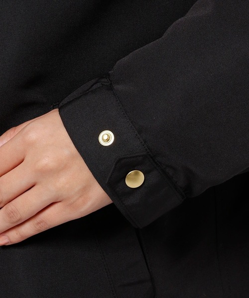 LEPSIM（レプシィム）の「2ピースセット撥水ジャケット　281822（ミリタリージャケット・レディース・ブラック/カーキ/キナリ・SMALL/MEDIUM/LARGE）」の18枚目の写真