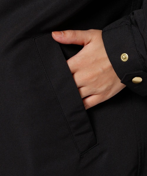 LEPSIM（レプシィム）の「2ピースセット撥水ジャケット　281822（ミリタリージャケット・レディース・ブラック/カーキ/キナリ・SMALL/MEDIUM/LARGE）」の20枚目の写真