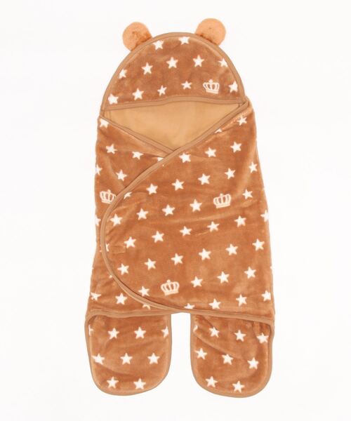 BABYDOLL（ベビードール）の「アニマルおくるみ 7094（おくるみ・キッズ・ブラック/ダークブラウン系/チェリーピンク・F）」の6枚目の写真