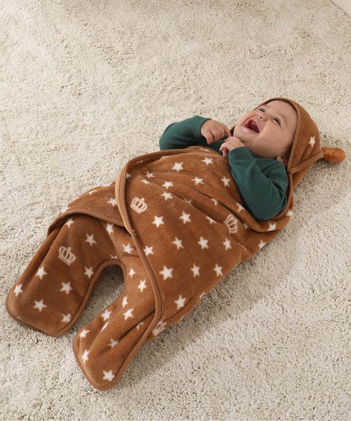 BABYDOLL（ベビードール）の「アニマルおくるみ 7094（おくるみ・キッズ・ブラック/ダークブラウン系/チェリーピンク・F）」の7枚目の写真